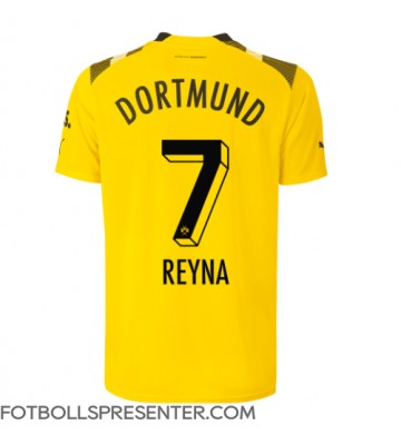 Borussia Dortmund Giovanni Reyna #7 Tredje Matchtröja 2022-23 Kortärmad
